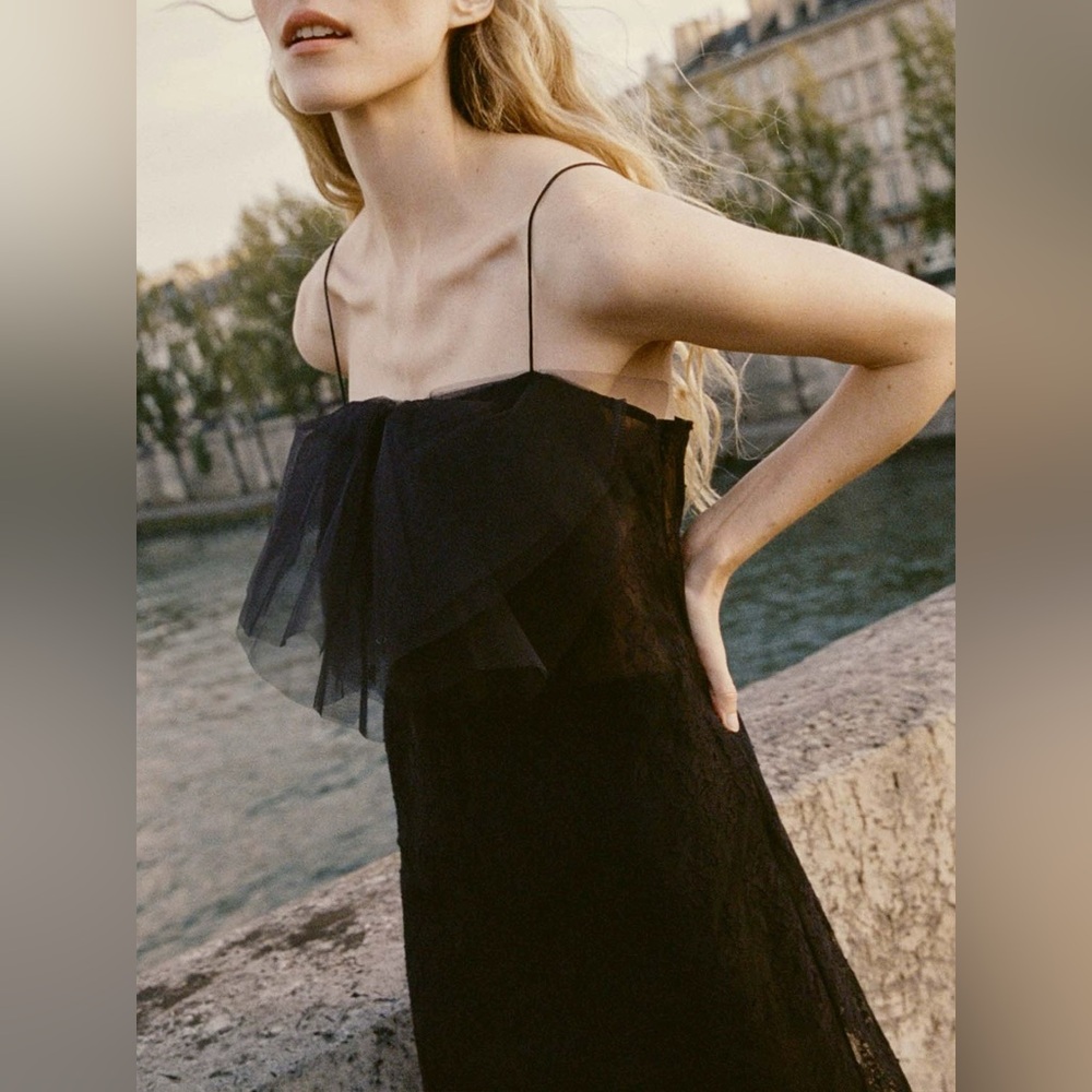 Doen Aurina Dress In Black, brand new, never worn, no flaws. - Picture 5 of 16